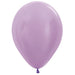 Sempertex Satin Lilac 5 Inch Latex Balloons, 50 Pack