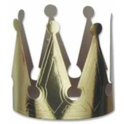 6.5-Inch Gold Foil King's Crown
