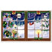Snowy Christmas Insta-View Window Decoration, 38 x 62 Inches