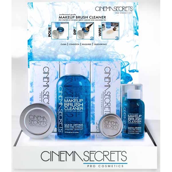 Cinema Secrets Brush Cleaner Retail Display Only