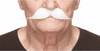 MOUSTACHE WHITE 25 CM X 6 CM