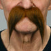 MOUSTACHE AUBURN/BRN 16 CM X 10 CM