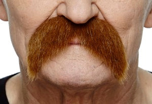 Auburn Costume Moustache, 11 cm x 6 cm