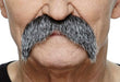 Salt and Pepper Costume Moustache, 12 x 7 cm