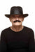 Black Costume Moustache, 11.5 cm x 2 cm