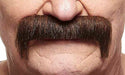 MOUSTACHE BROWN/RED 11 CM X 5 CM