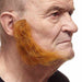 Strawberry Red L-Shaped Self-Adhesive Sideburns, 6 Pieces