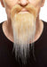 MOUSTACHE & BEARD BLONDE/WHITE 10X21CM