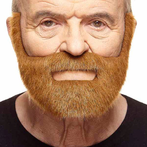 MOUSTACHE & BEARD AUBURN 24CM X 15CM