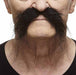 Black Costume Moustache, 3.9 x 4.3 Inches