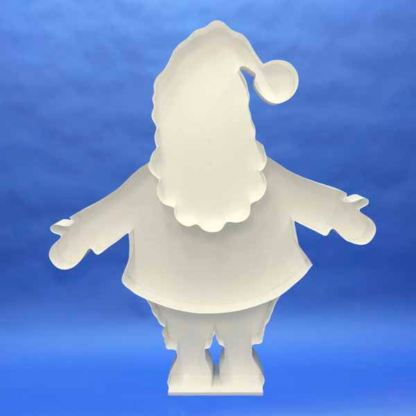170 x 160 cm Santa Balloon Mosaic Frame