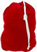 Red Velvet Santa Toy Bag, 29 x 36 Inches