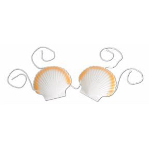 "Adjustable Plastic Shell Bikini Top (1/Pk)"