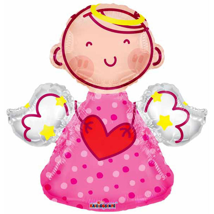 "Angelito Rosa Premium Packaged Balloon - 36""