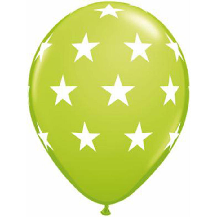Big Stars Tropical Latex Balloons - Pack Of 50 (11")