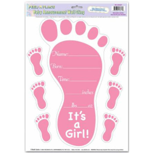 Birth Announcement Peel N Place