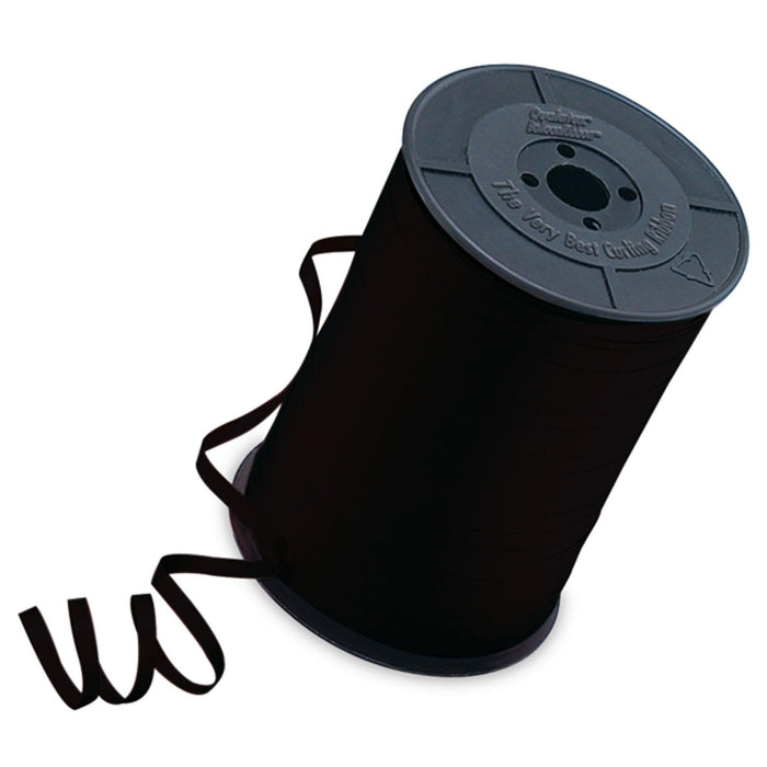 Black Balloon Ribbon - 500 Yards