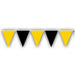 Black Golden Yw Pennant Banner (18" X 30')