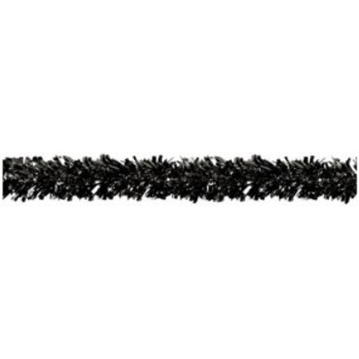 Black Metallic Foil Garland: Gleam N Festooning 15'