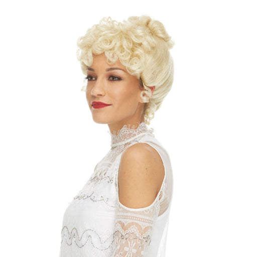 Blonde Gibson Girl Wig.