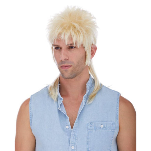 Blonde Mullet Wig By Wb.