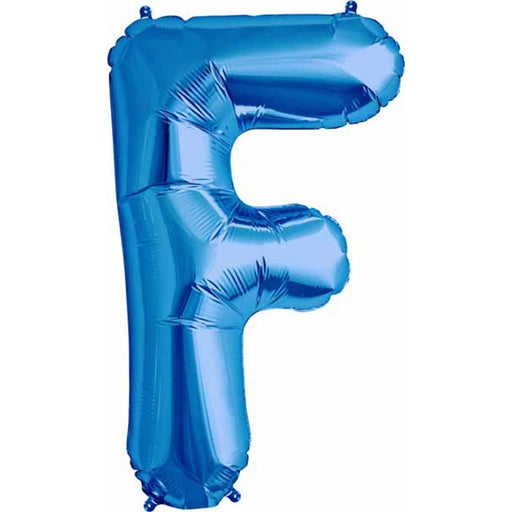 Blue Letter F - 34" (Packaged 00279)