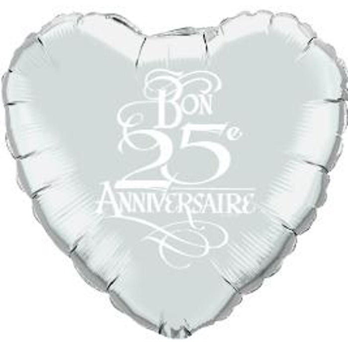 "Bon 25 Anniversaire 18" Round Package"