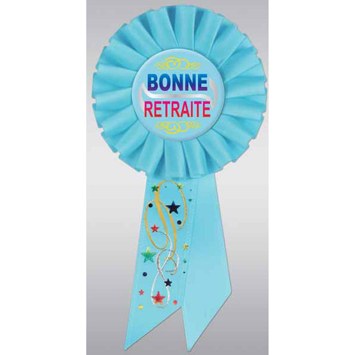 Bonne Retraite Deluxe Rosette: The Perfect Retirement Accessory