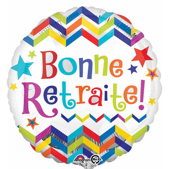 Bonne Retraite Retirement Balloon Package.