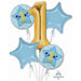 Boy 1St Birthday Balloon Bouquet