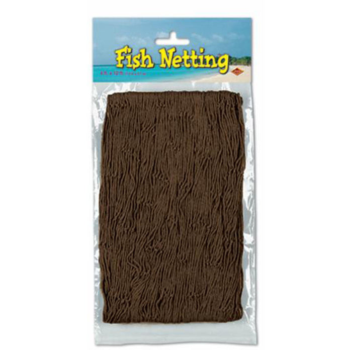 "Brown Fish Netting - 4'X12' Single Pack"