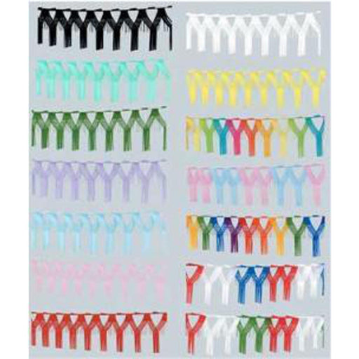 Burgundy Drop Fringe Garland Disc - 12Ft