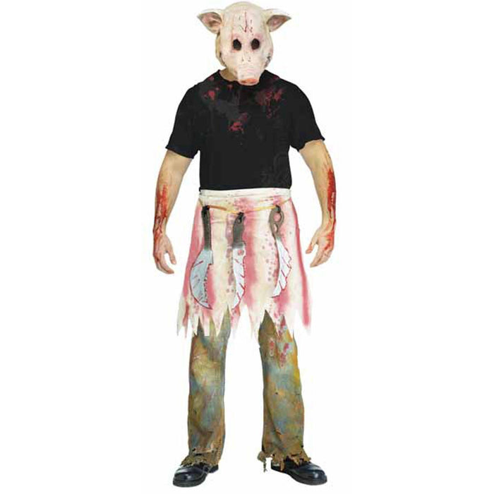 Butcher Apron & Knife Set.