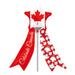 "Canadian Star With Ribbon - Honoring Excellence And Service"