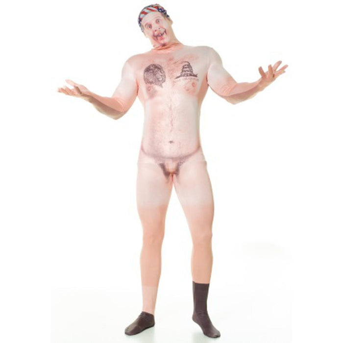 Censored Naked Hillb Illy Morphsuit - Size Large