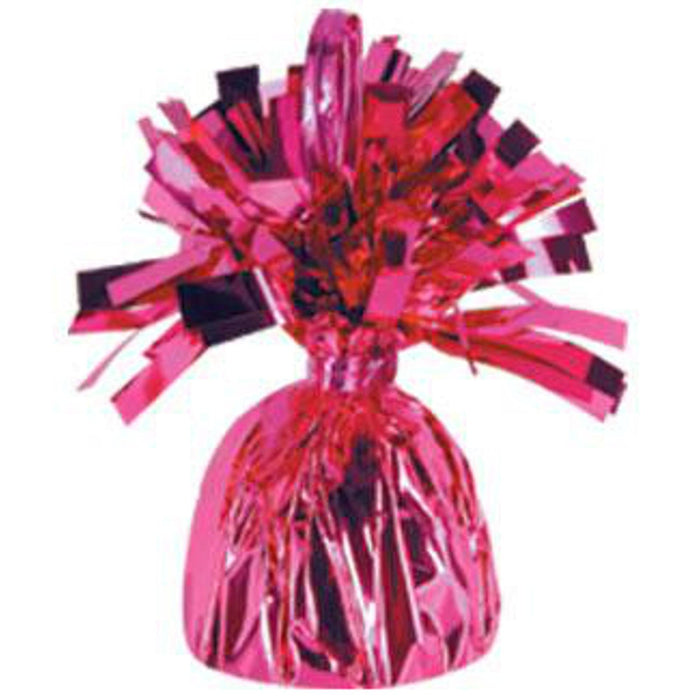 "Cerise Foil Balloon Weight"