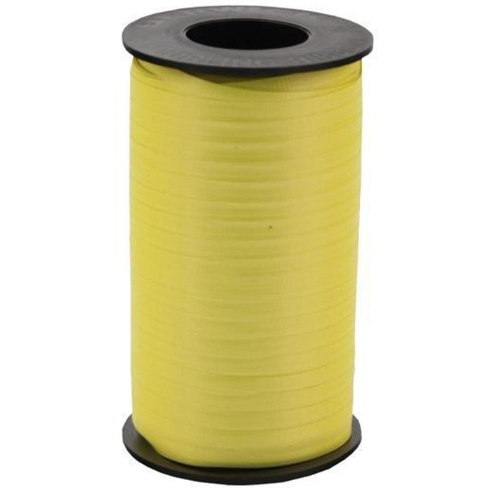 "Cheerful Daffodil Yellow Ribbon - 250 Yards Of 3/8" Width"