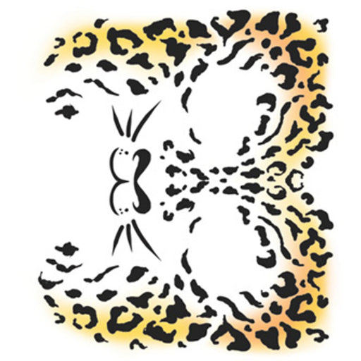 Cheetah Face Temporary Tattoos.