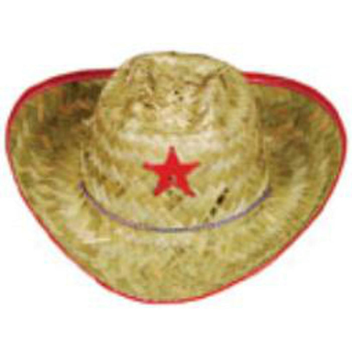 Child'S Cowboy Hat With Strap Asst (96/Cs)