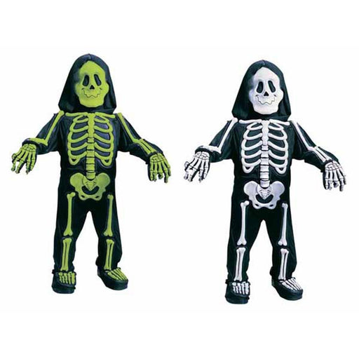 Child Skelebones White Costume - Large 4-6 (1/Pk)