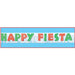 Colorful 8Ft Fiesta Banner