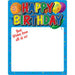 Colorful Bulk Party Guest List Tracker: 18"X23" (3/Pk)