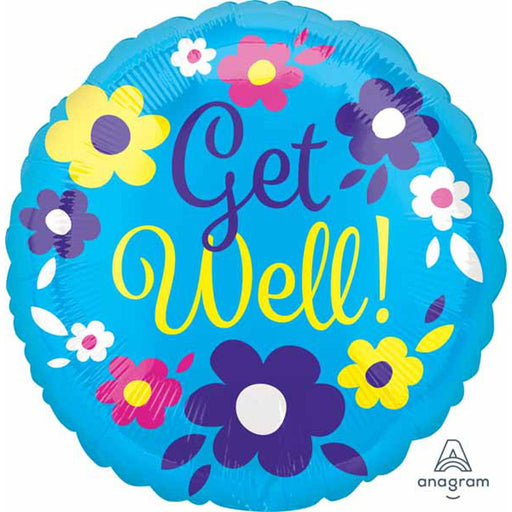 Colorful Get Well Flower Bouquet - 21" Height (Colorblst S70 Pk)