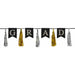 "Colorful Graduation Tassel Streamer - 6 Feet Long"
