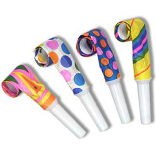 Colorful Party Blowouts - 24 Count Box