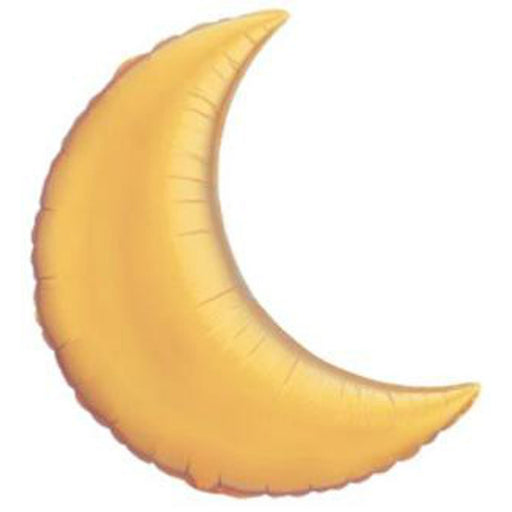 "Crescent Moon Gold 9" Mini Shape - Stunning Decoration Piece"