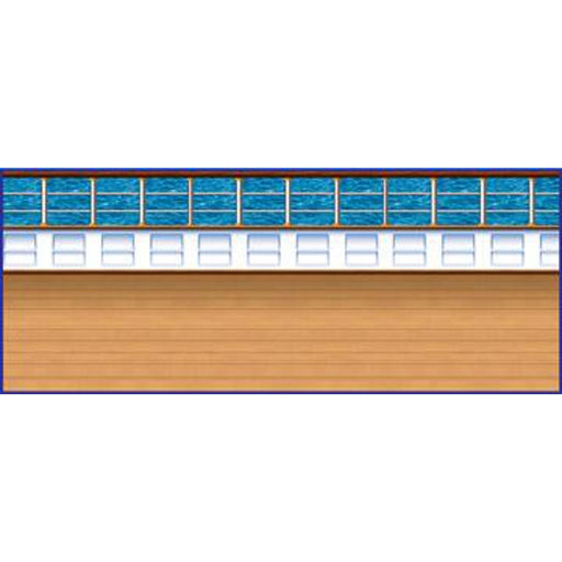 "Cruise Ship Deck Backdrop (1/Pack)"