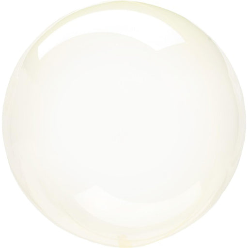 Crystal Clearz Yellow Balloons – Pack Of 15 (10-12")