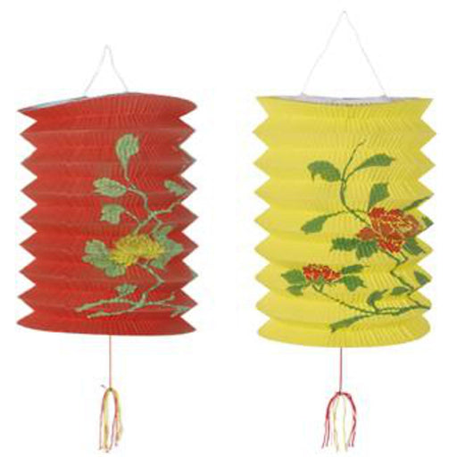 Decorated Chinese Lanterns (2 Pack)