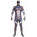 Deluxe Black Power Ranger Costume - Ms Lrg